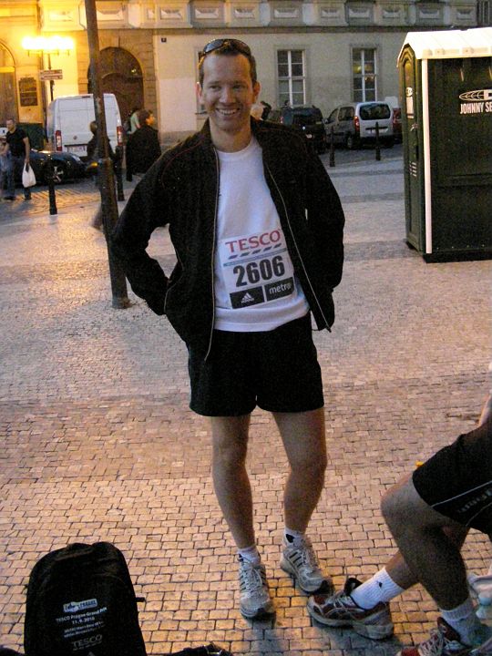 P9110081.JPG - Kroci by měl dostat cenu za největšího srdcaře, kvůli hodinovému závodu přijel až z 1000km vzdáleného Terstu. Druhý den se tam vracel.