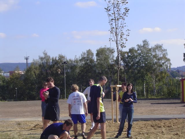 DSC03699.JPG - Jarda je ze svého výkonu zklamaný, Markét s ním soucítí.