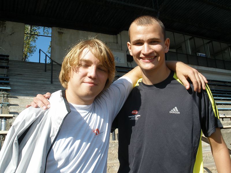 P9260195.JPG - Naše mladá krev je s výkony spokojená.