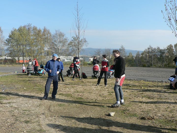 P1060268.JPG - Pavla již tradičně nemůže sportovní klání rozhodit
